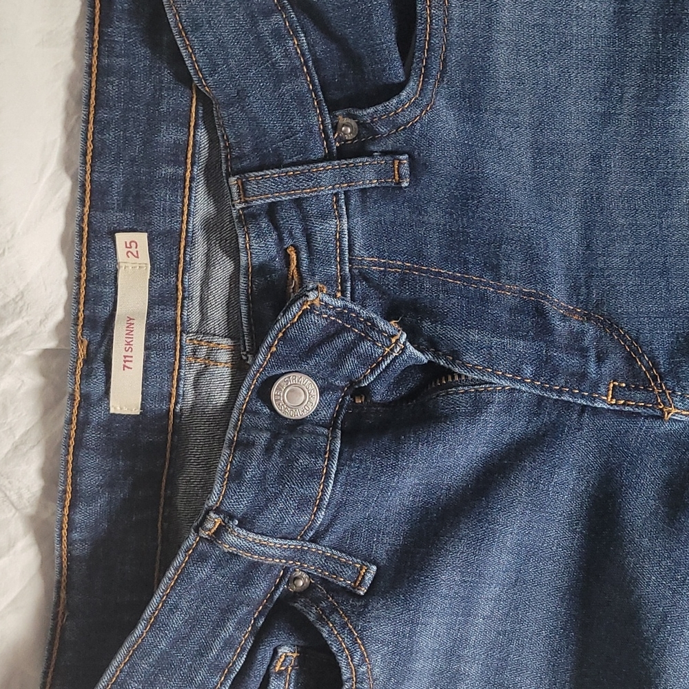 High Rise Skinny Jeans - Picture 3 of 4